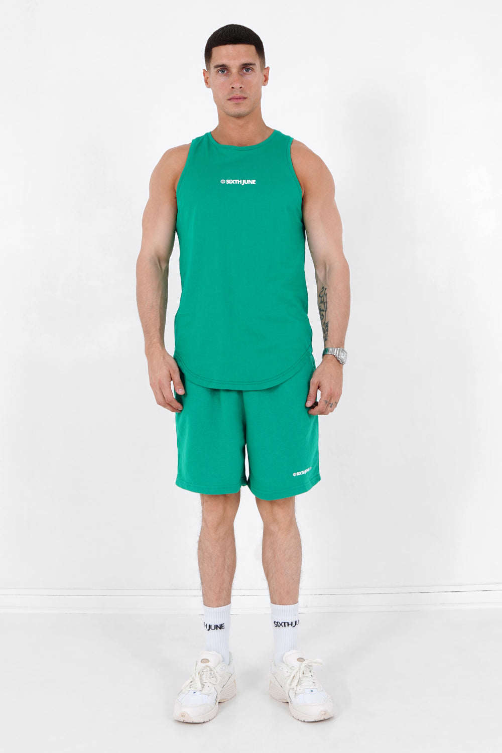 Sixth June - Débardeur logo imprimé Vert