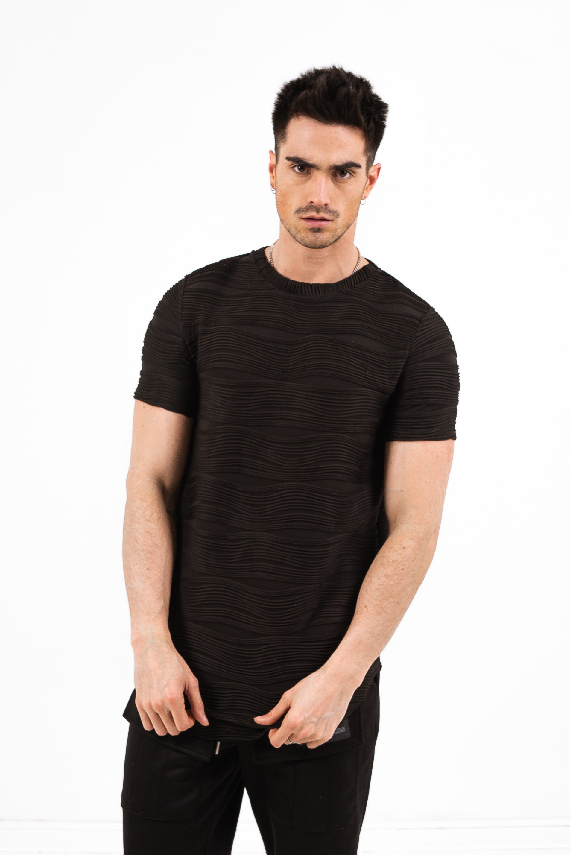 Sixth June - T-shirt relief noir