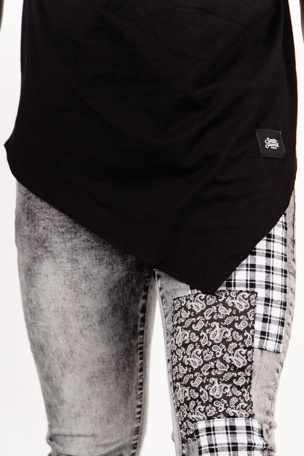 Sixth June - T-shirt large pointe Noir