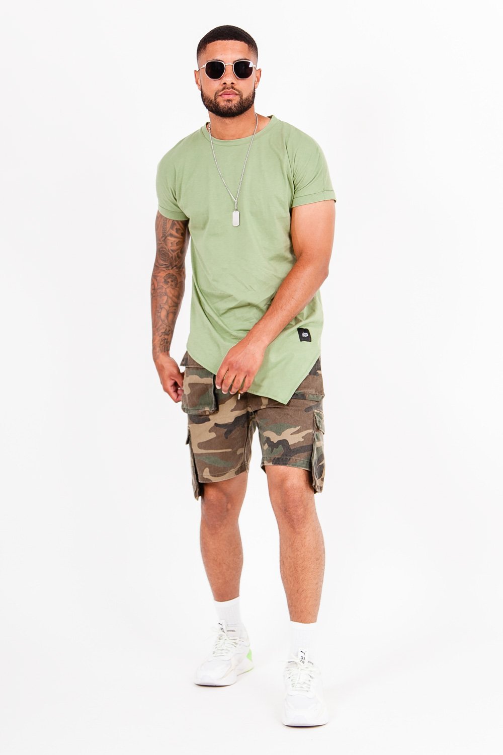 Sixth June - T-shirt large pointe vert