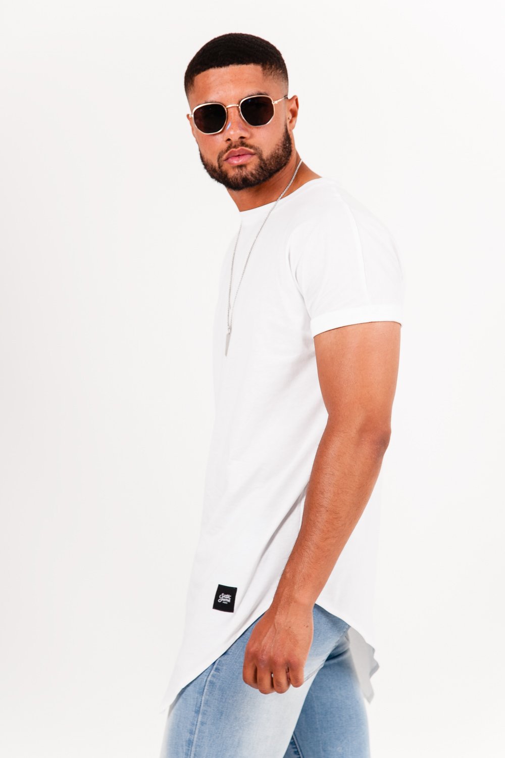 Sixth June - T-shirt large pointe blanc