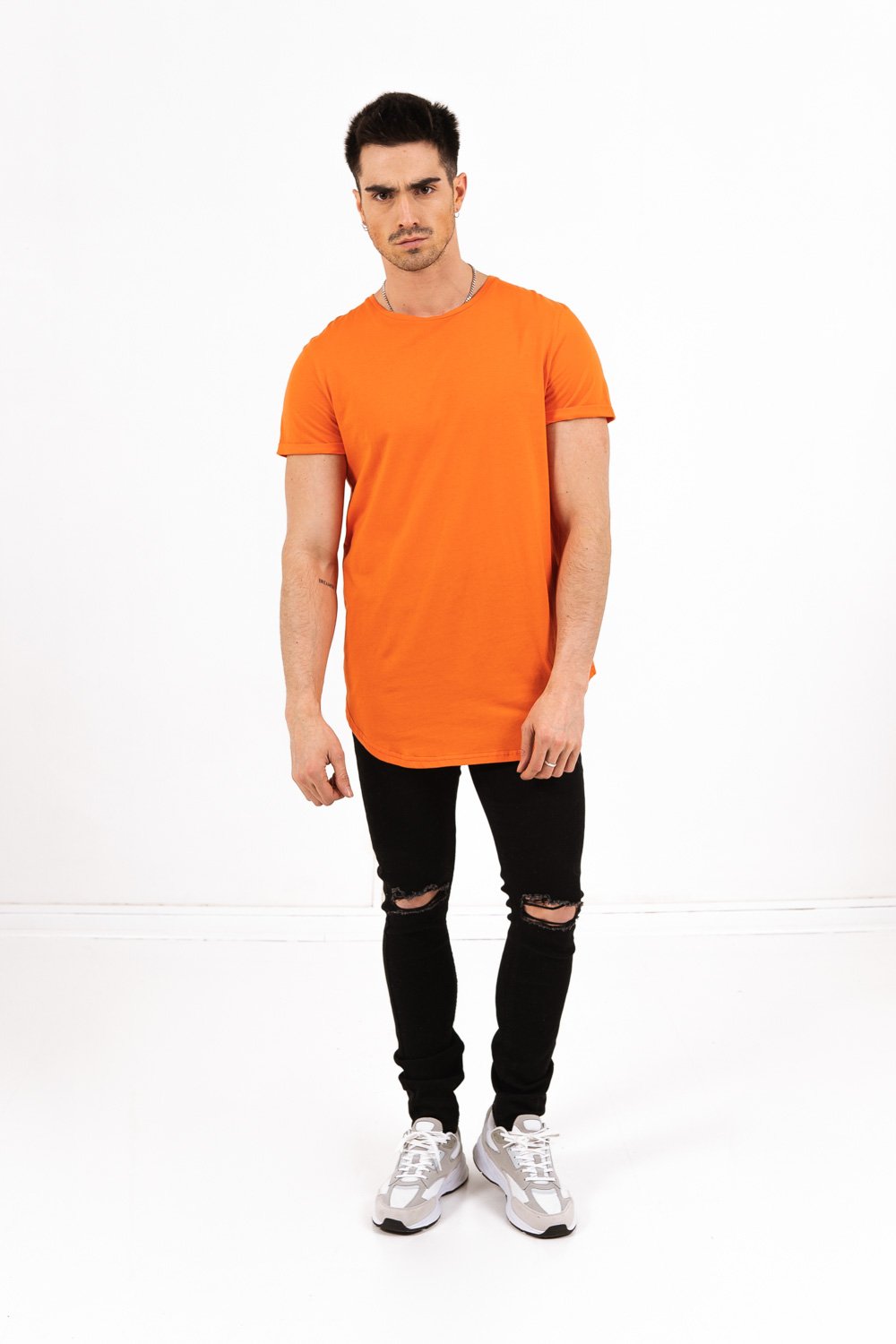 Sixth June - T-shirt bas arrondi Orange