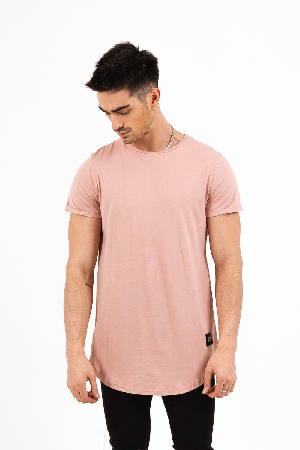 Sixth June - T-shirt bas arrondi rose