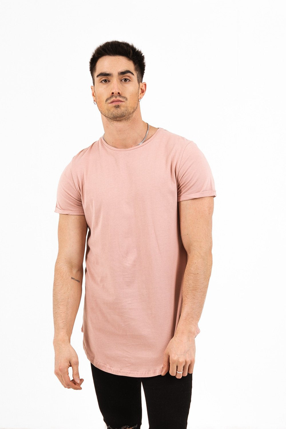 Sixth June - T-shirt bas arrondi rose