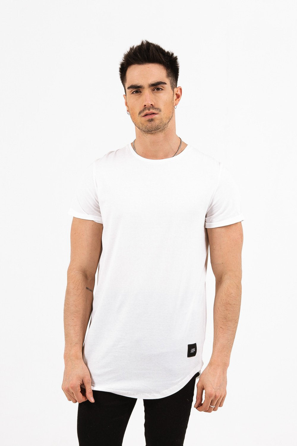 Sixth June - T-shirt bas arrondi blanc