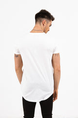 Sixth June - T-shirt bas arrondi blanc