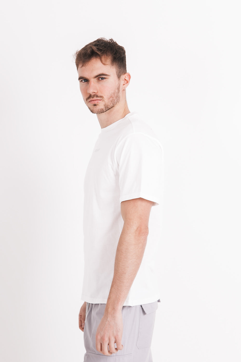 Sixth June - T-shirt basique logo manches blanc