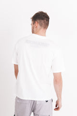 Sixth June - T-shirt basique logo manches blanc