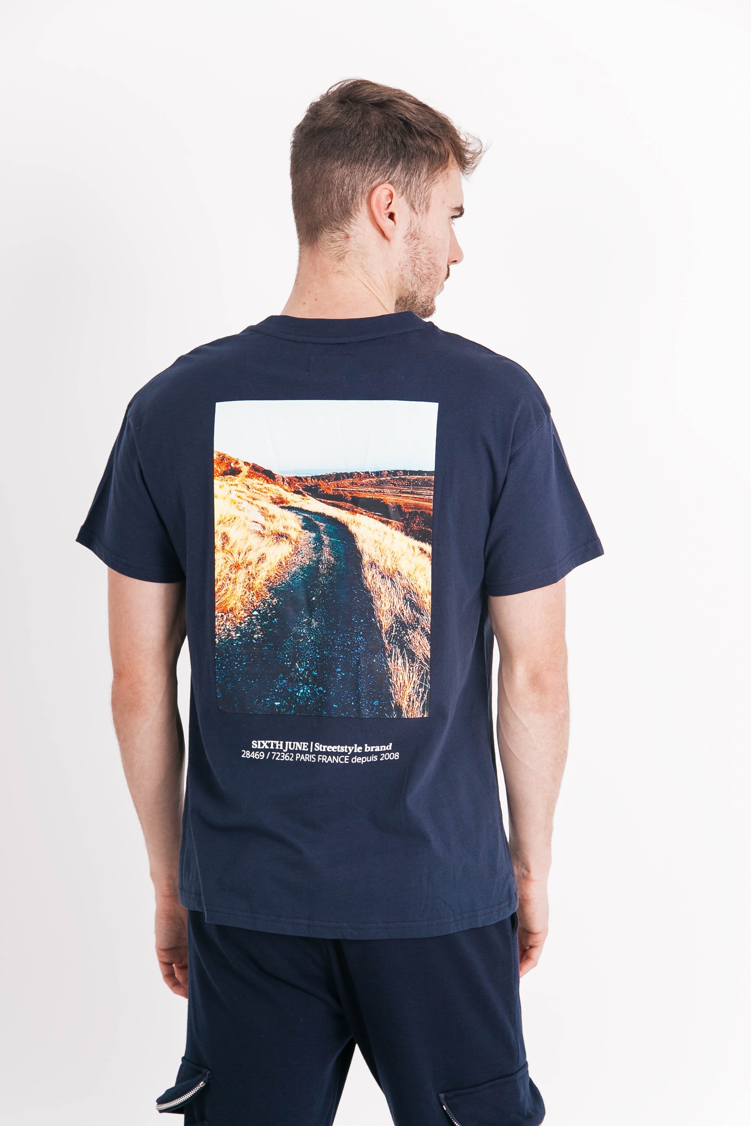 Sixth June - T-shirt manches courtes désert bleu