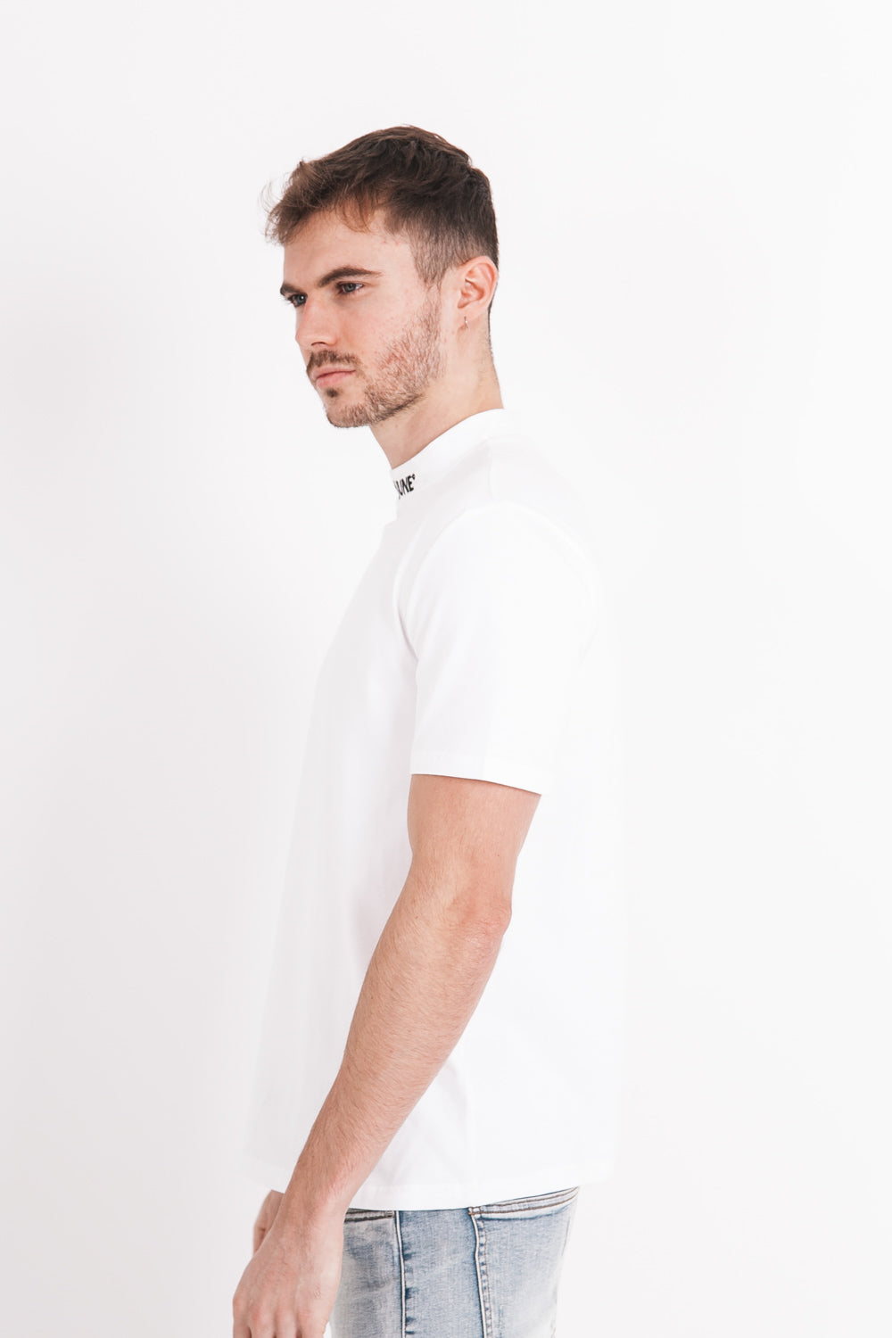 Sixth June - T-shirt logo col blanc
