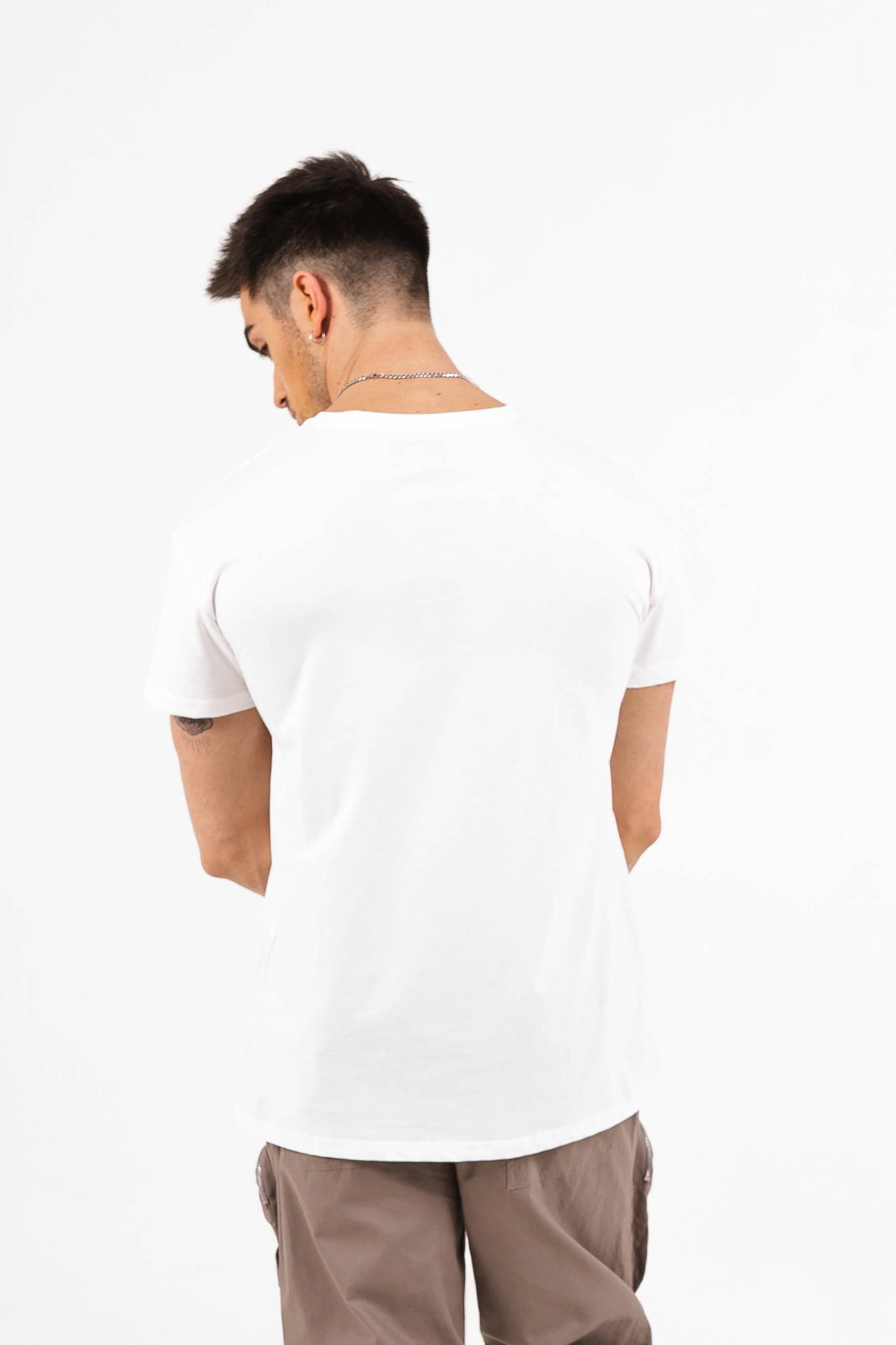 T-shirt Paris signature blanc