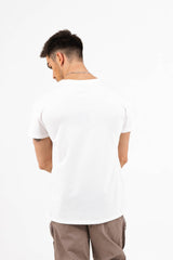 Weißes T-Shirt mit Paris-Signatur