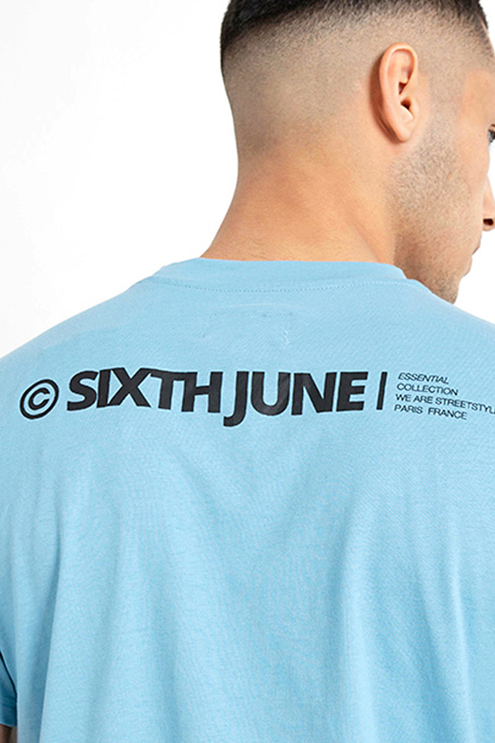 Sixth June - T-shirt essential logo Bleu clair