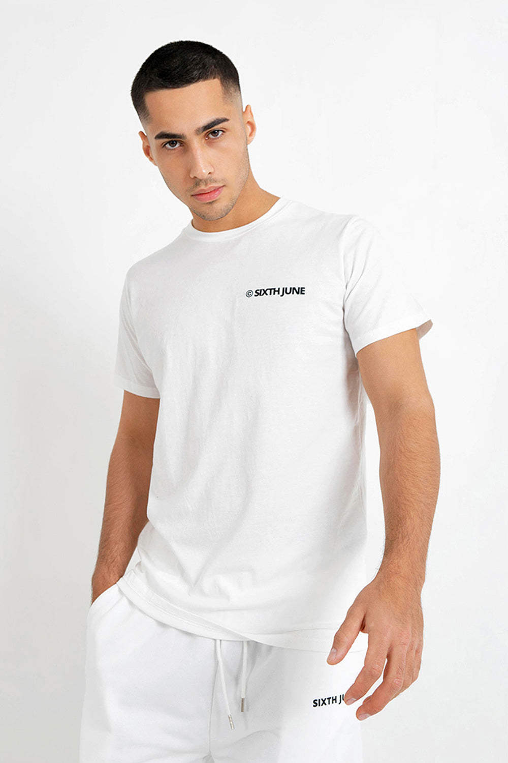 Sixth June - T-shirt essential logo Blanc
