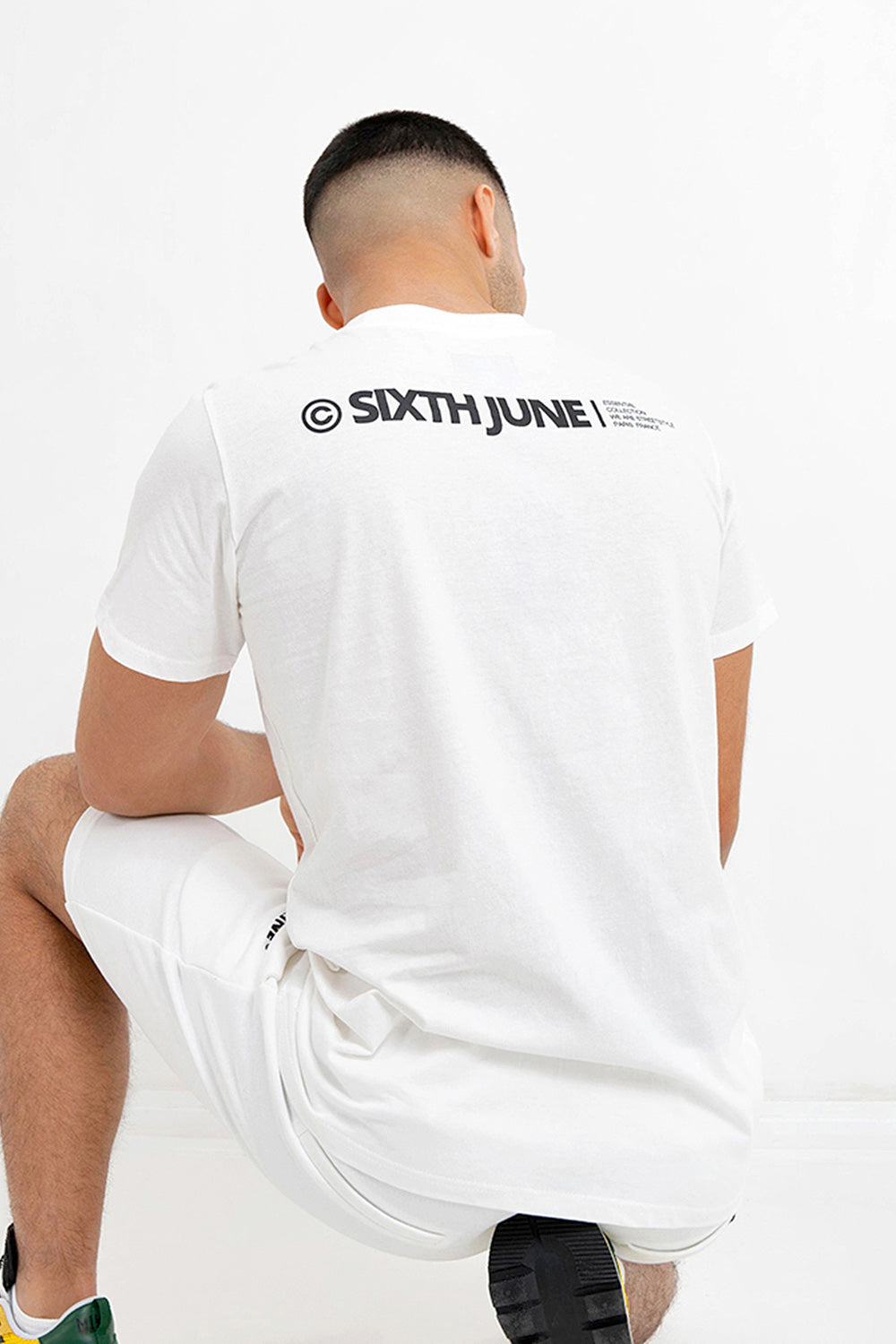 Sixth June - T-shirt essential logo Blanc