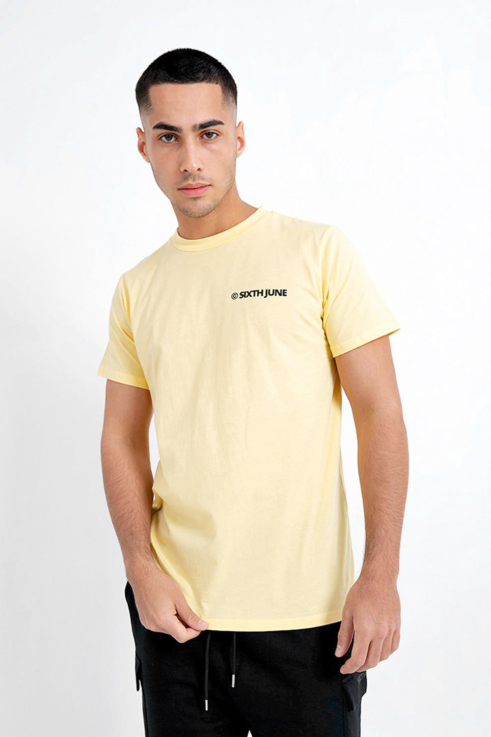 Sixth June - T-shirt essential logo Jaune