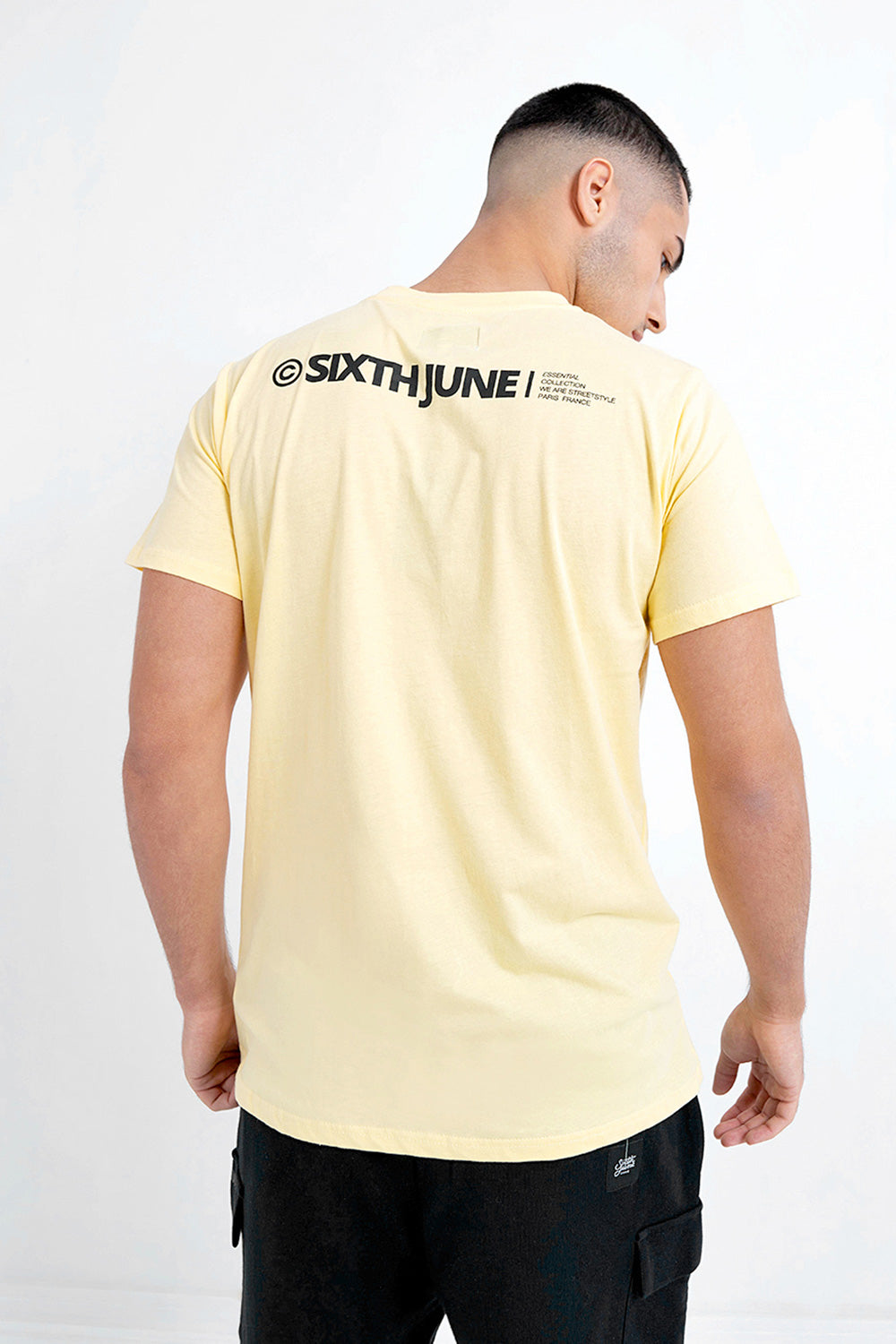 Sixth June - T-shirt essential logo Jaune