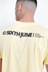 Sixth June - T-shirt essential logo Jaune