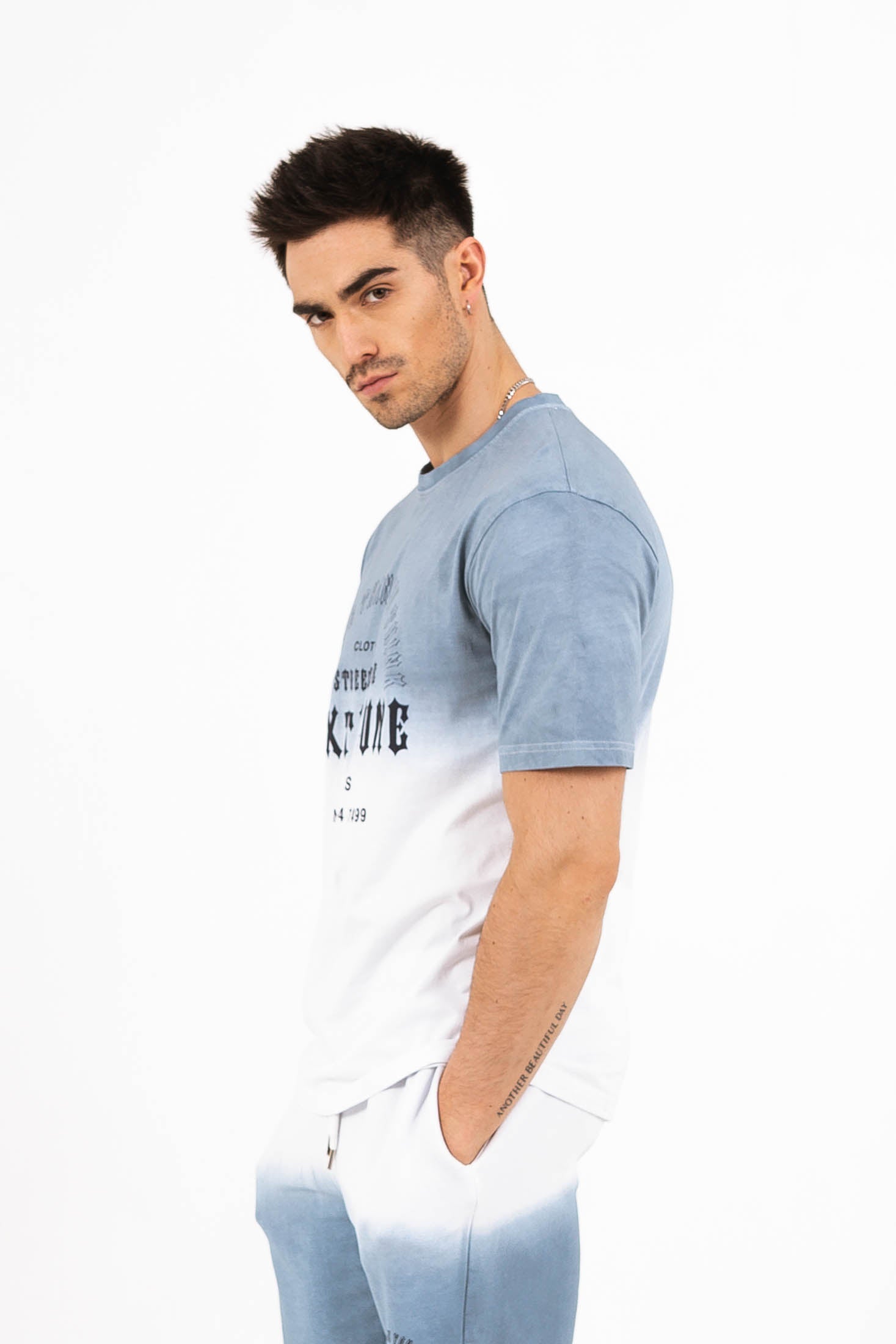 Sixth June - T-shirt sooner than you think dégradé bleu