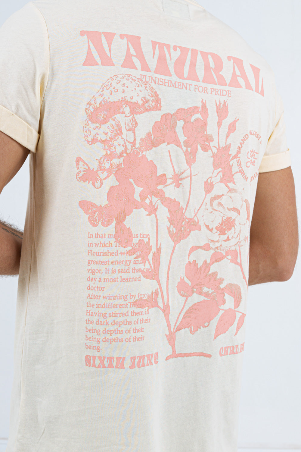 Sixth June - T-shirt natural beige