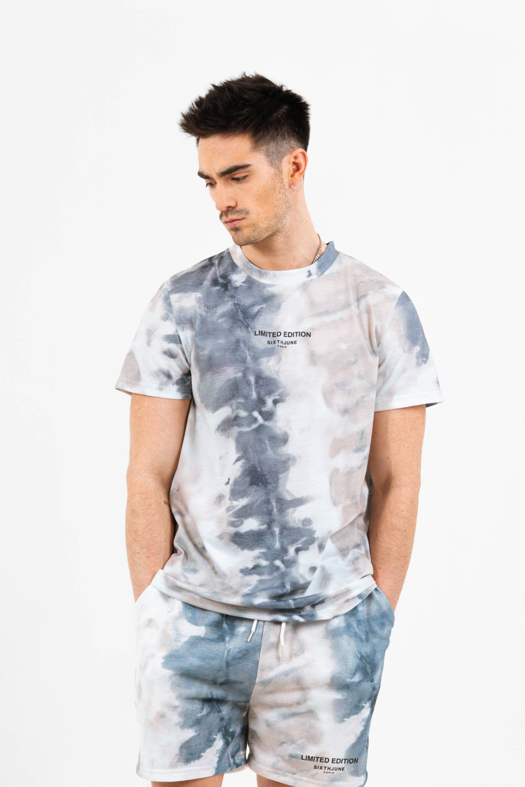 Sixth June - T-shirt limited edition tie dye beige