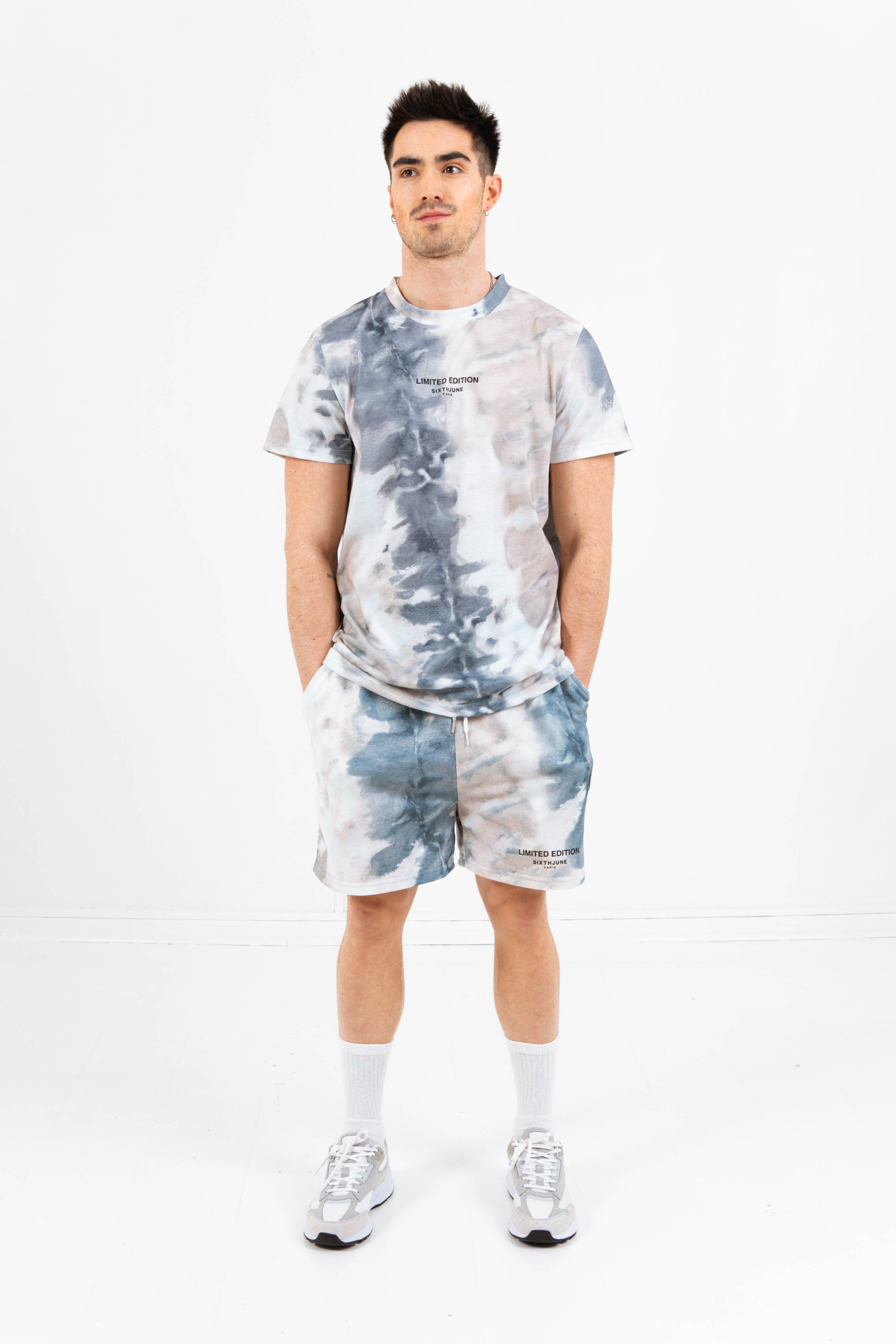 Sixth June - T-shirt limited edition tie dye beige