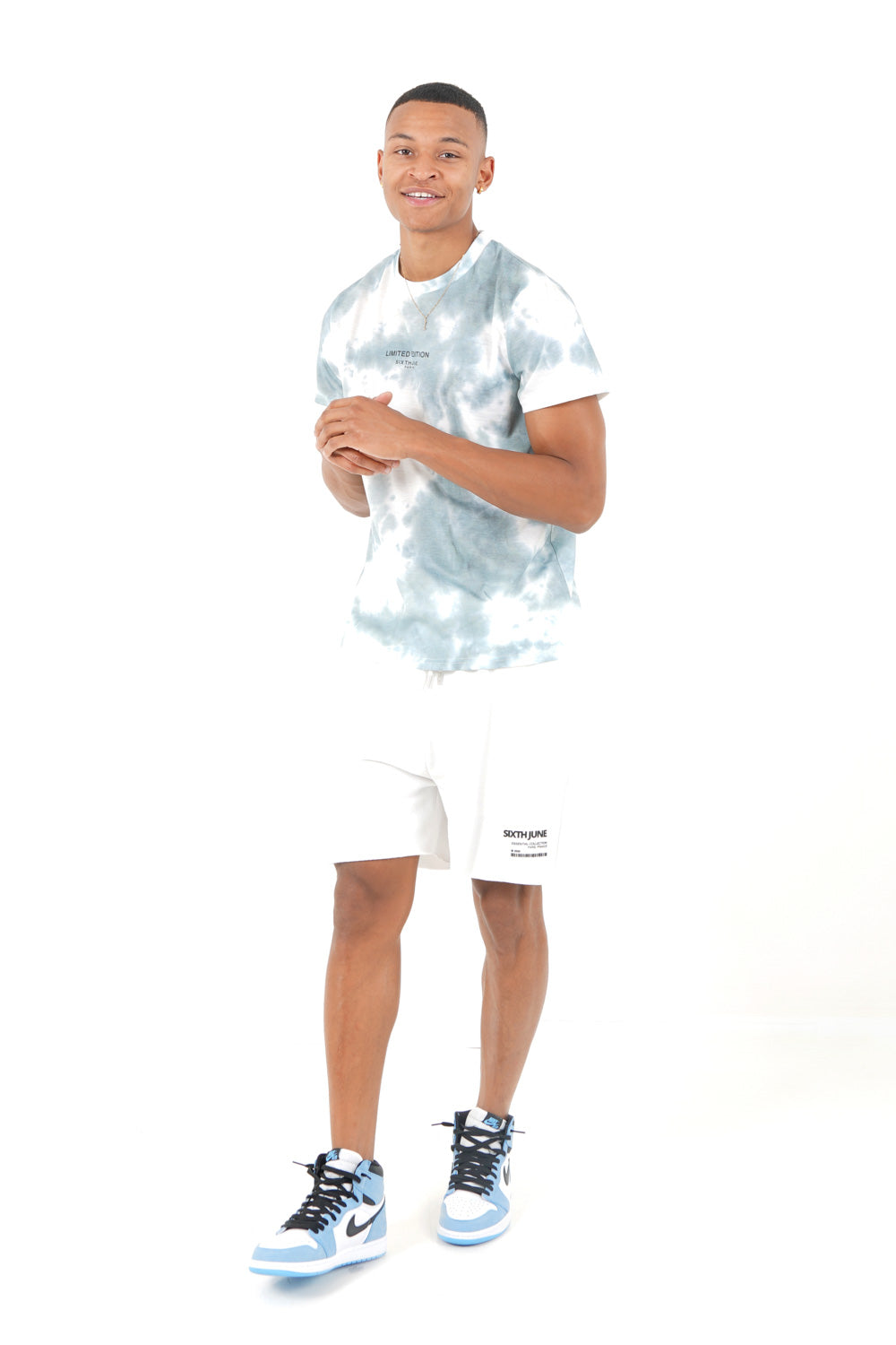 Sixth June - T-shirt limited edition tie dye Vert