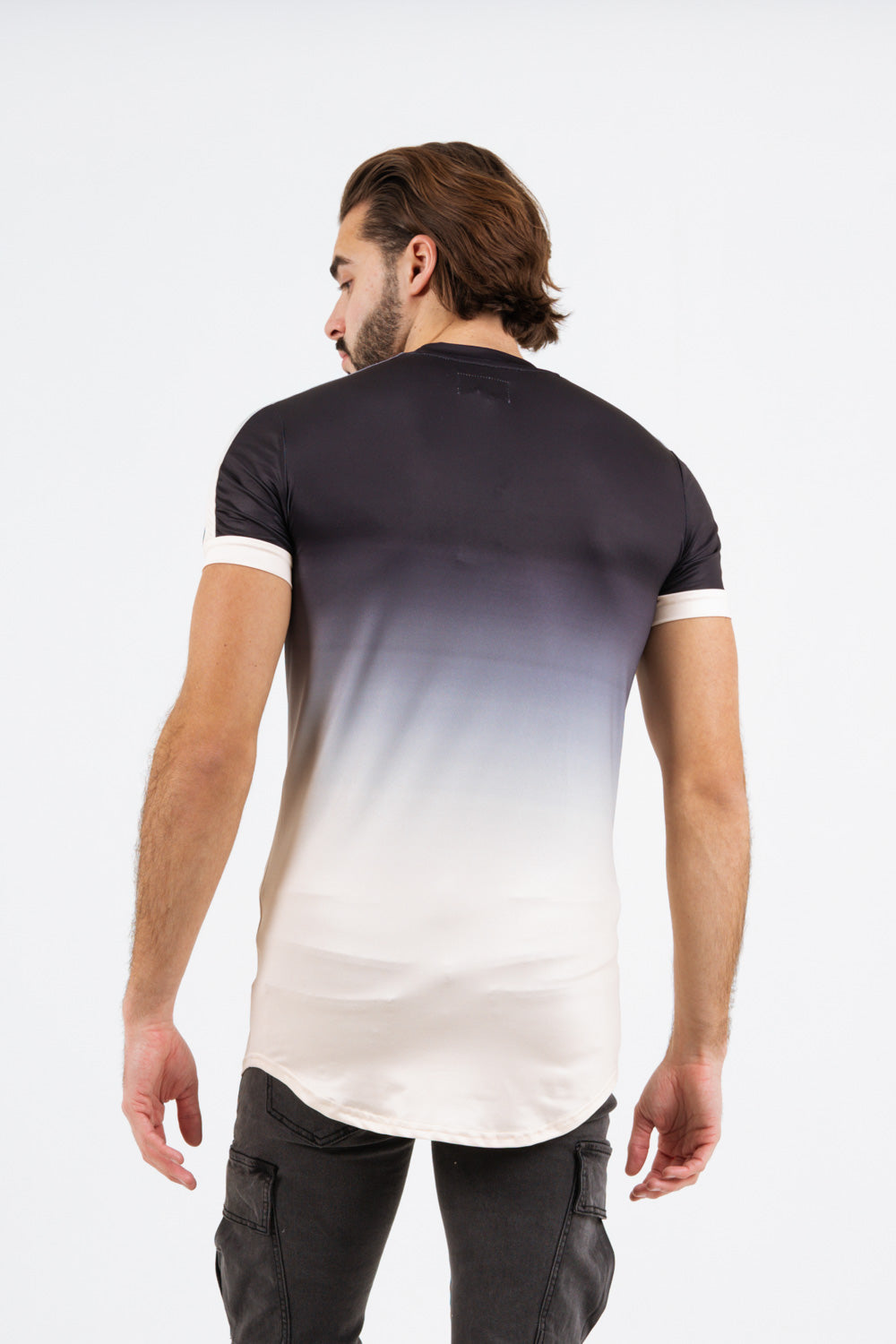 Sixth June - T-shirt dégradé logo signature beige