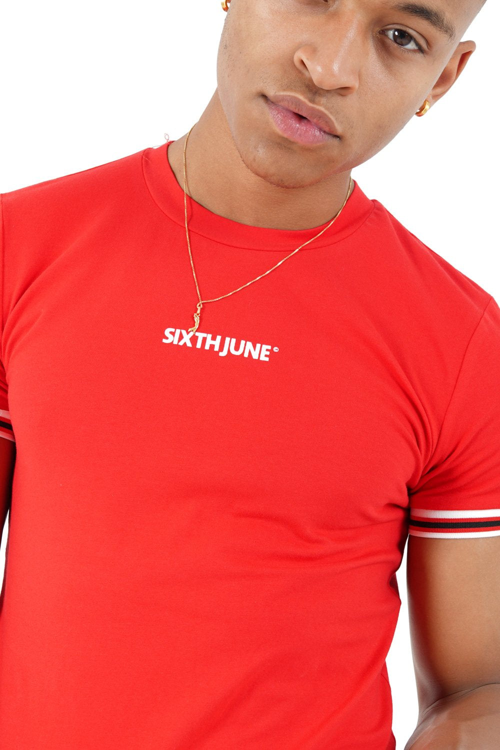 Sixth June - T-shirt sport stretch Rouge