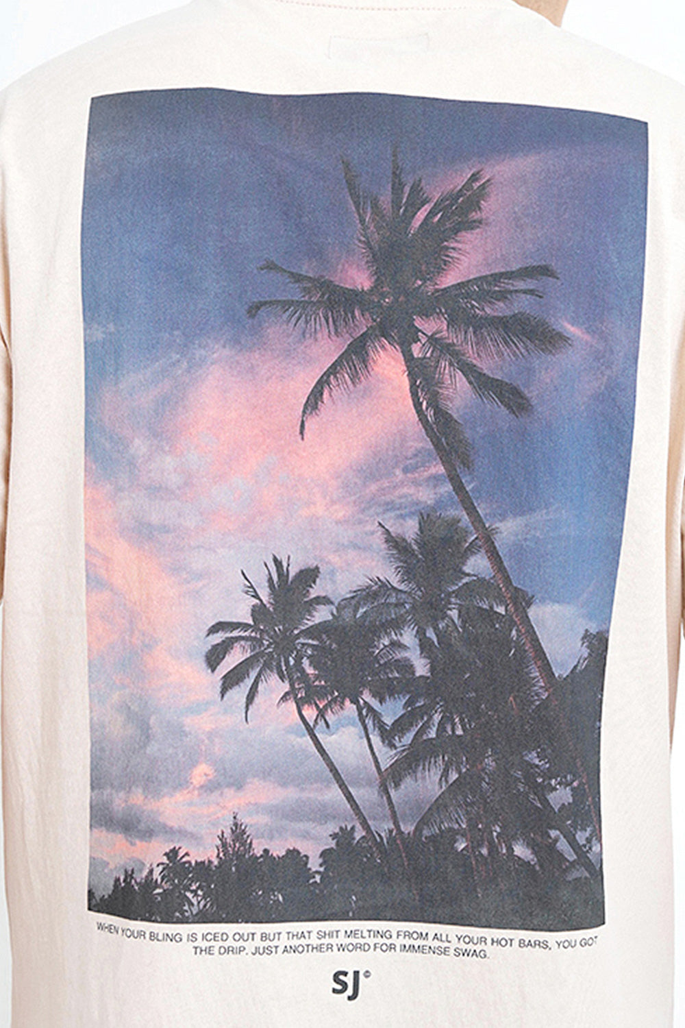 Sixth June - T-shirt nature tropique Beige