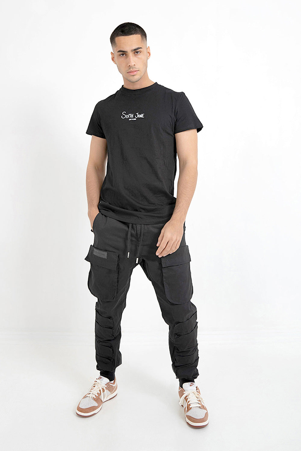 Sixth June - T-shirt squelette arrière Noir