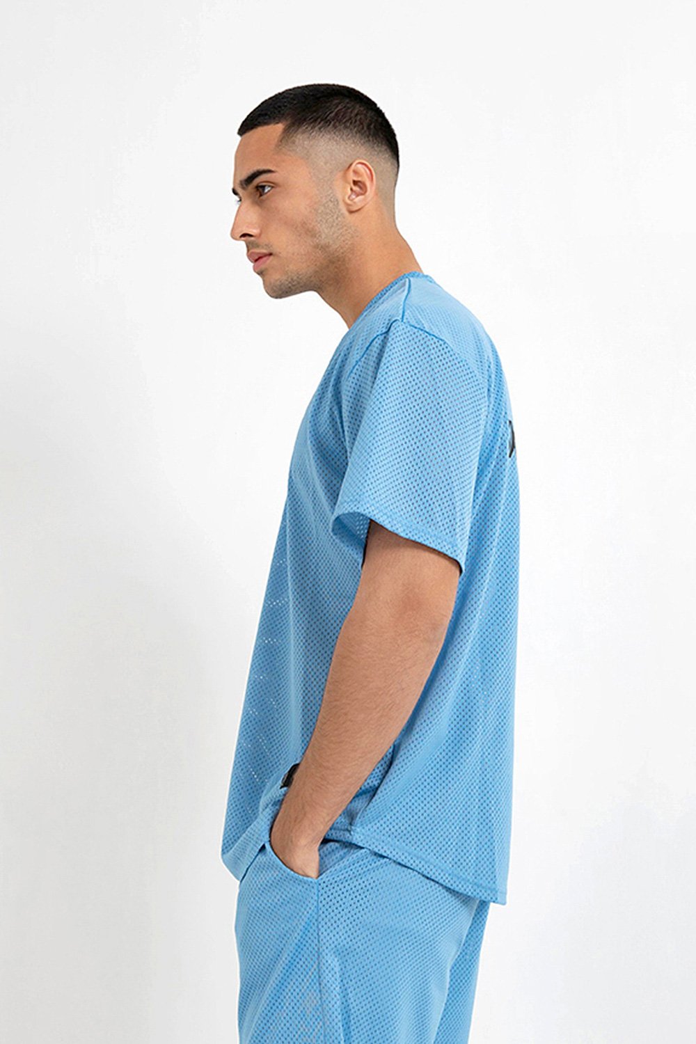 Sixth June - Maillot mesh logo bleu