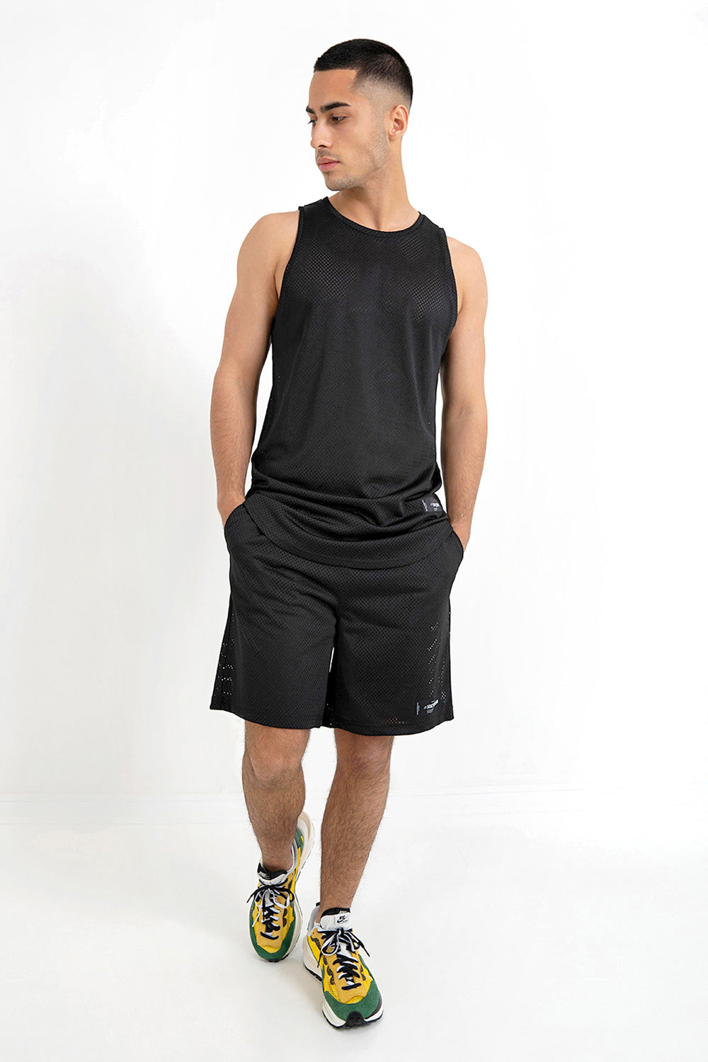 Sixth June - Débardeur maillot mesh Noir