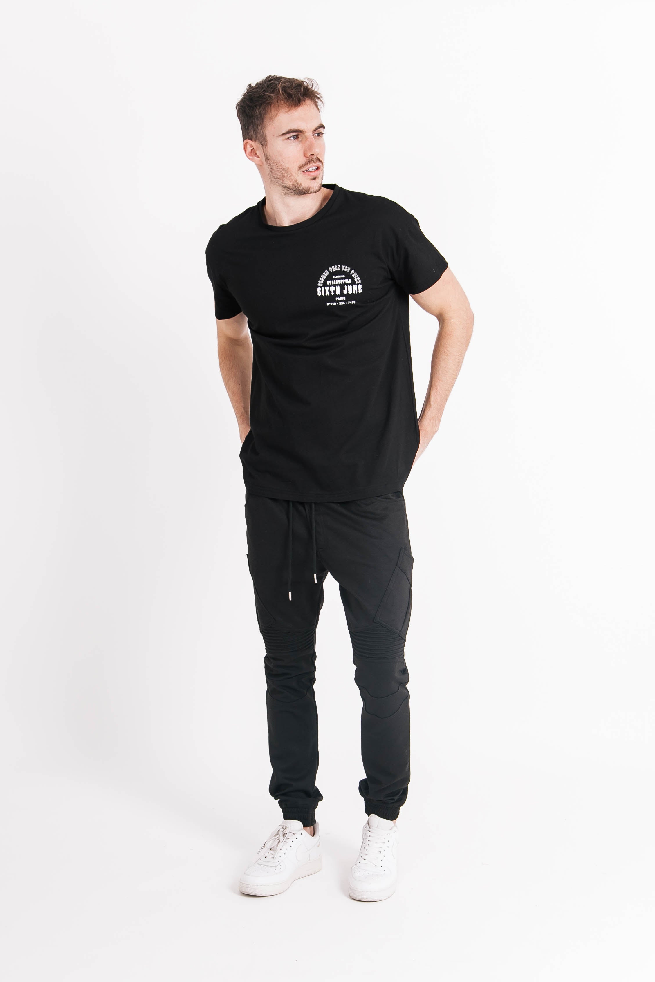 Sixth June - T-shirt Sooner than you think noir