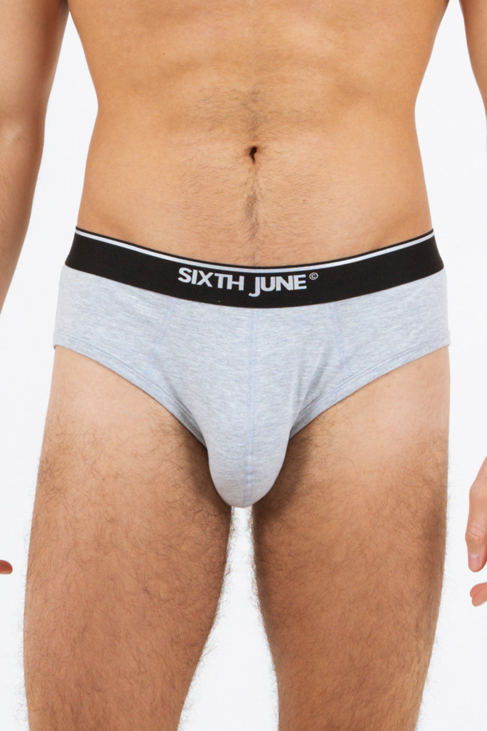 Sixth June - Slip uni bande Gris