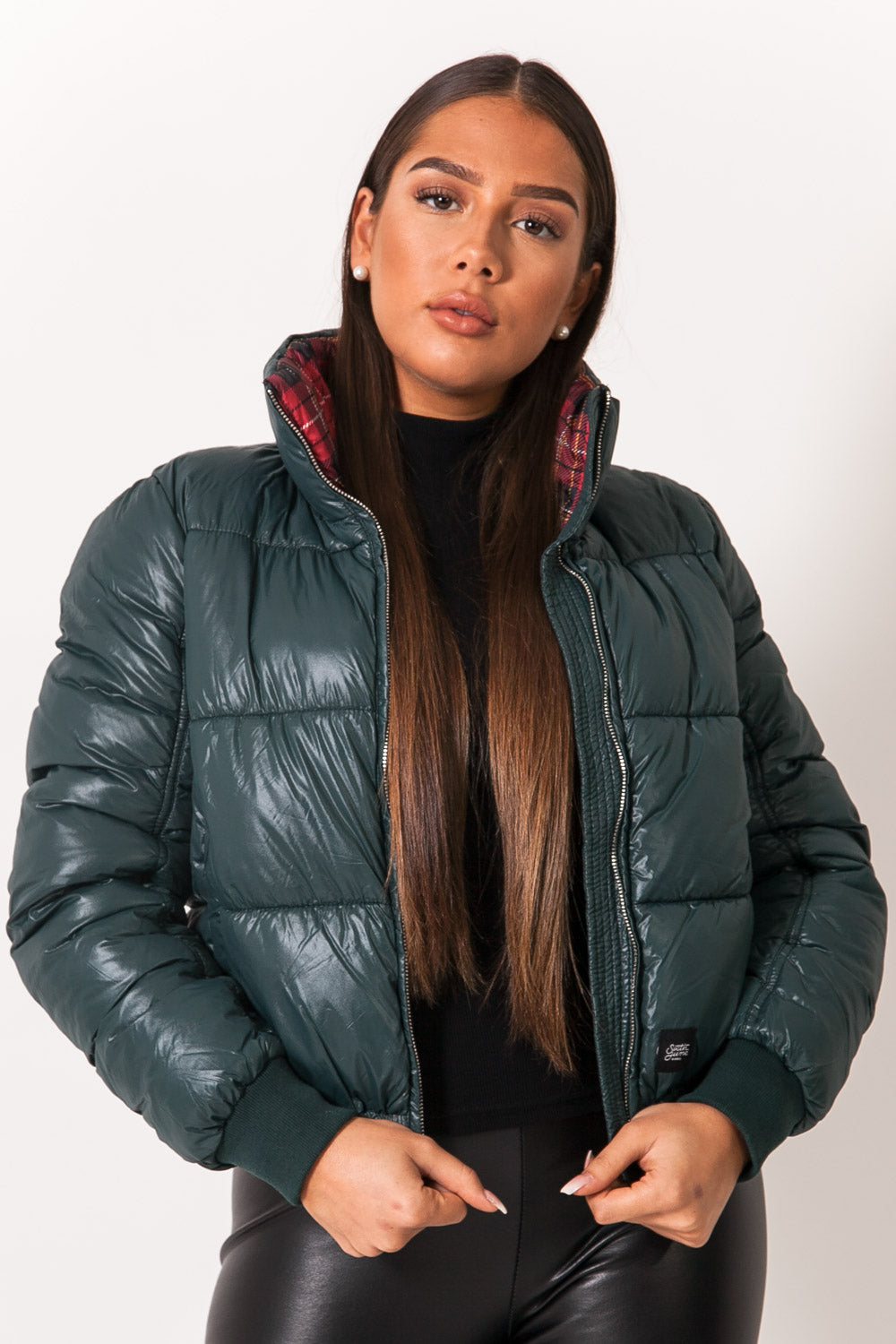 Sixth June - Doudoune brillante compacte vert