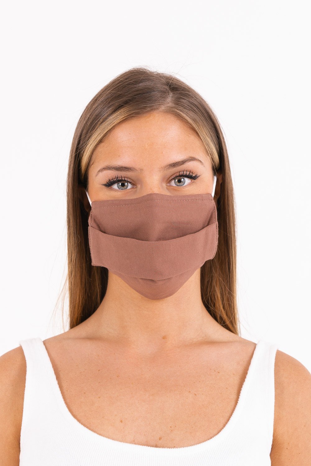 Sixth June - Masque tissu Châtain