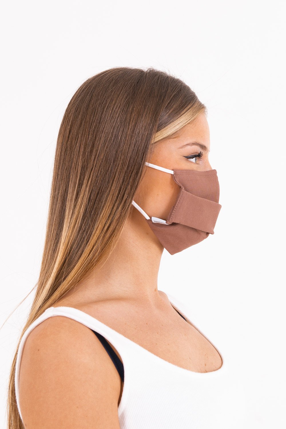 Sixth June - Masque tissu Châtain