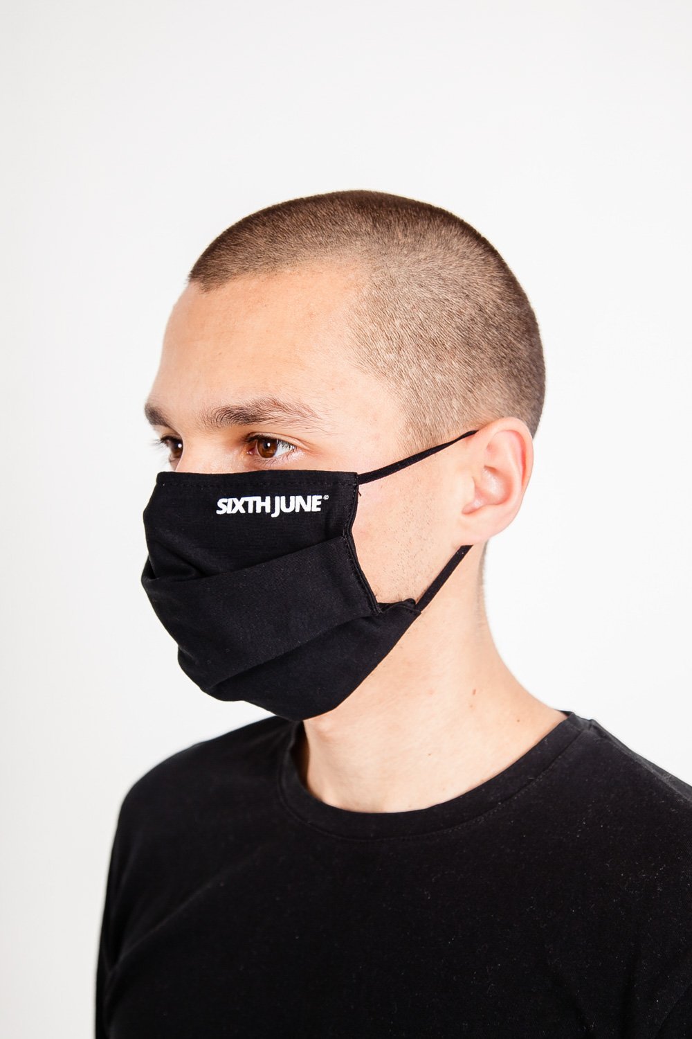 Sixth June - Masque logo noir