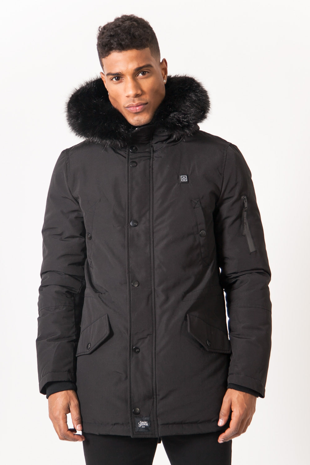 Sixth June - Parka chauffante noir