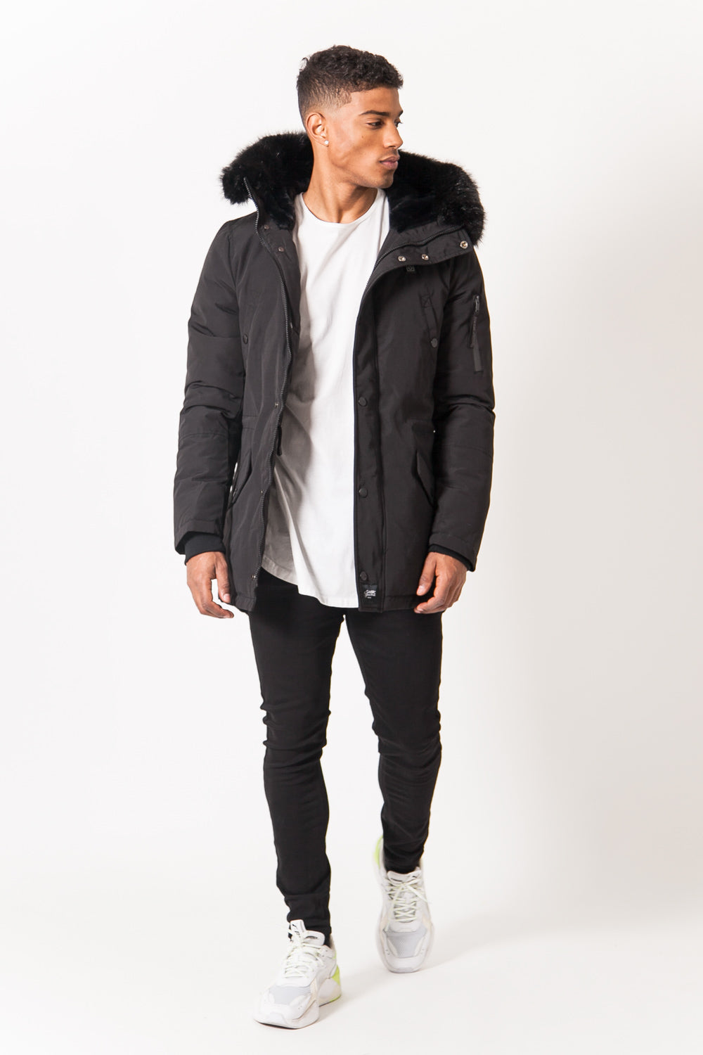 Sixth June - Parka chauffante noir