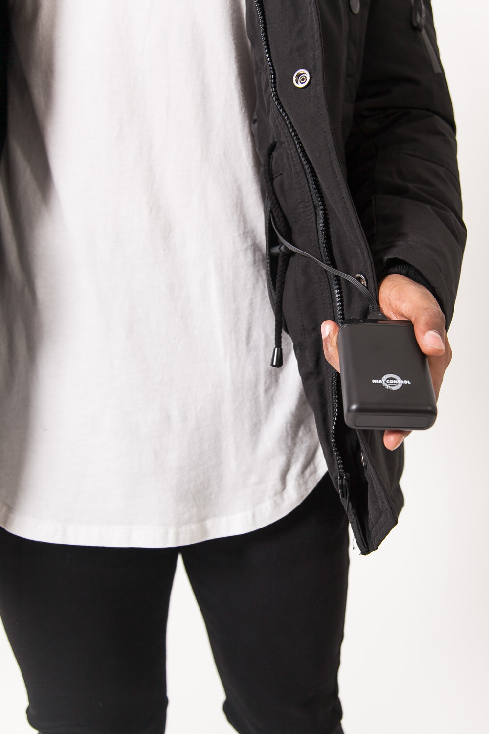 Sixth June - Parka chauffante noir