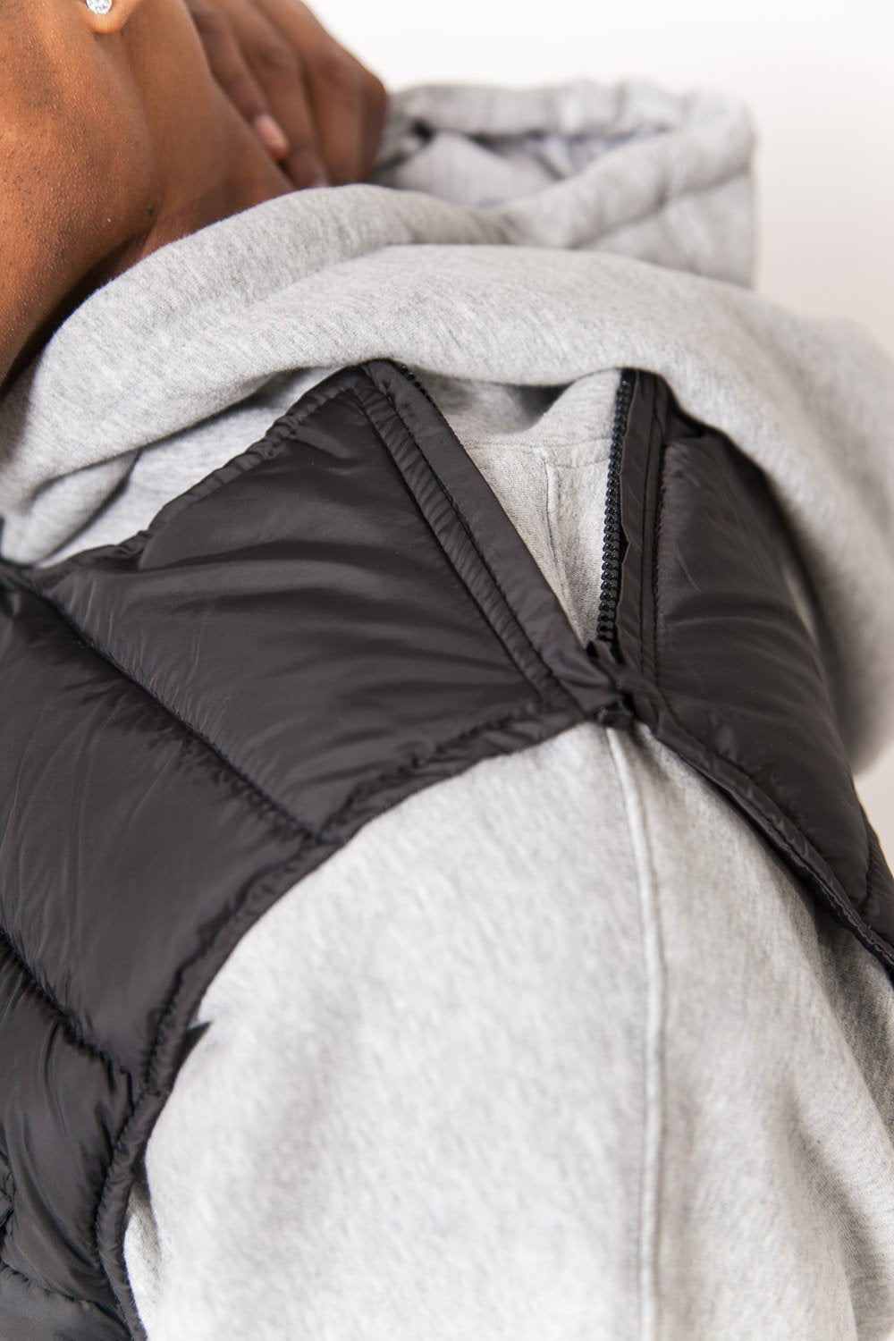 Sixth June - Veste bangfire matelassée sans manches Noir