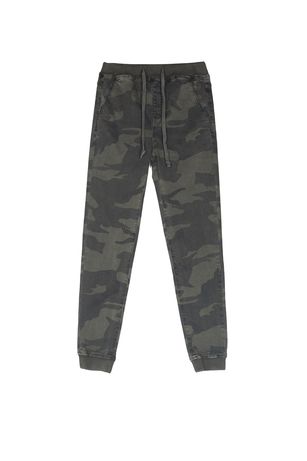Sixth June - Jean jogging camouflage vert