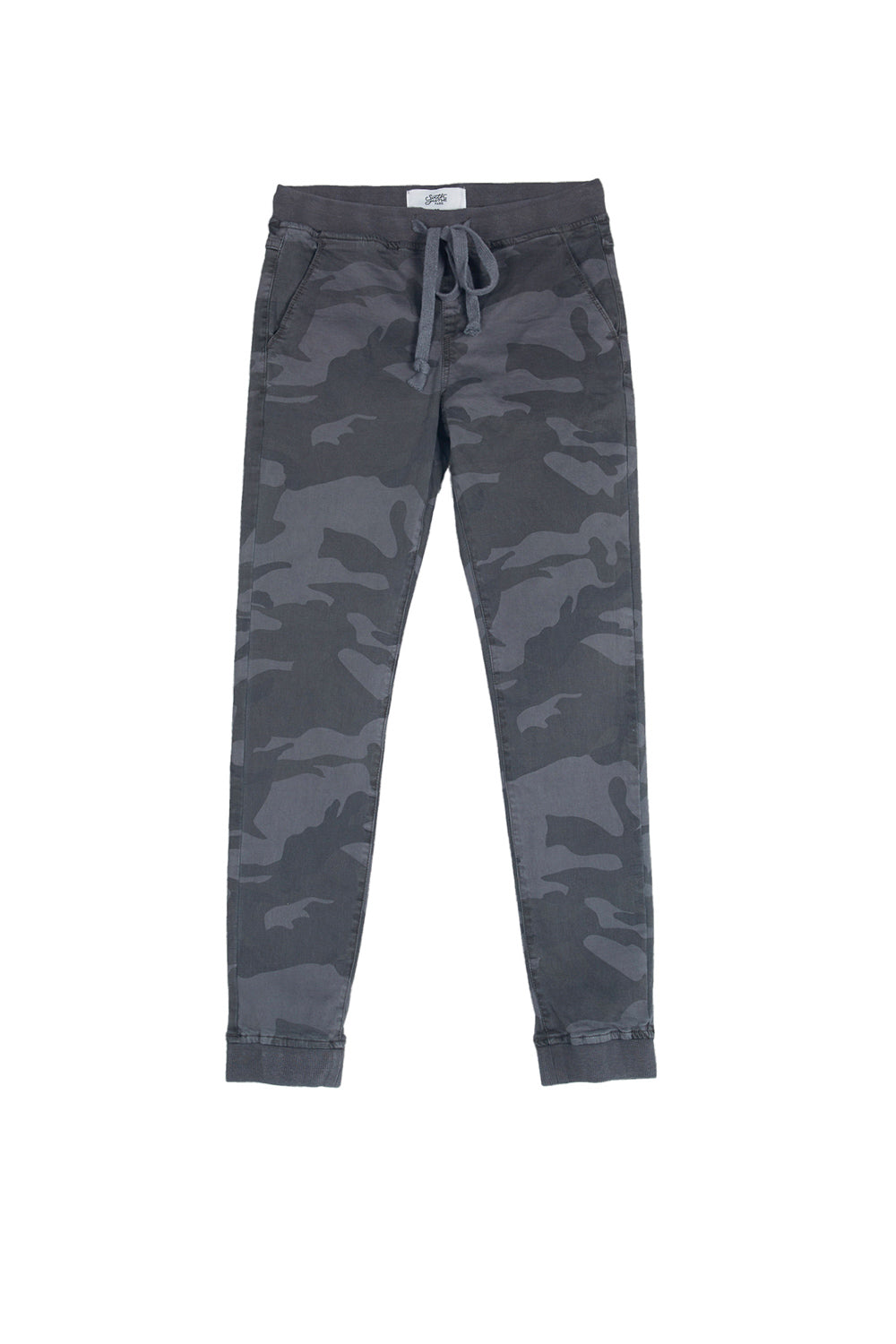 Sixth June - Jean jogging camouflage gris foncé