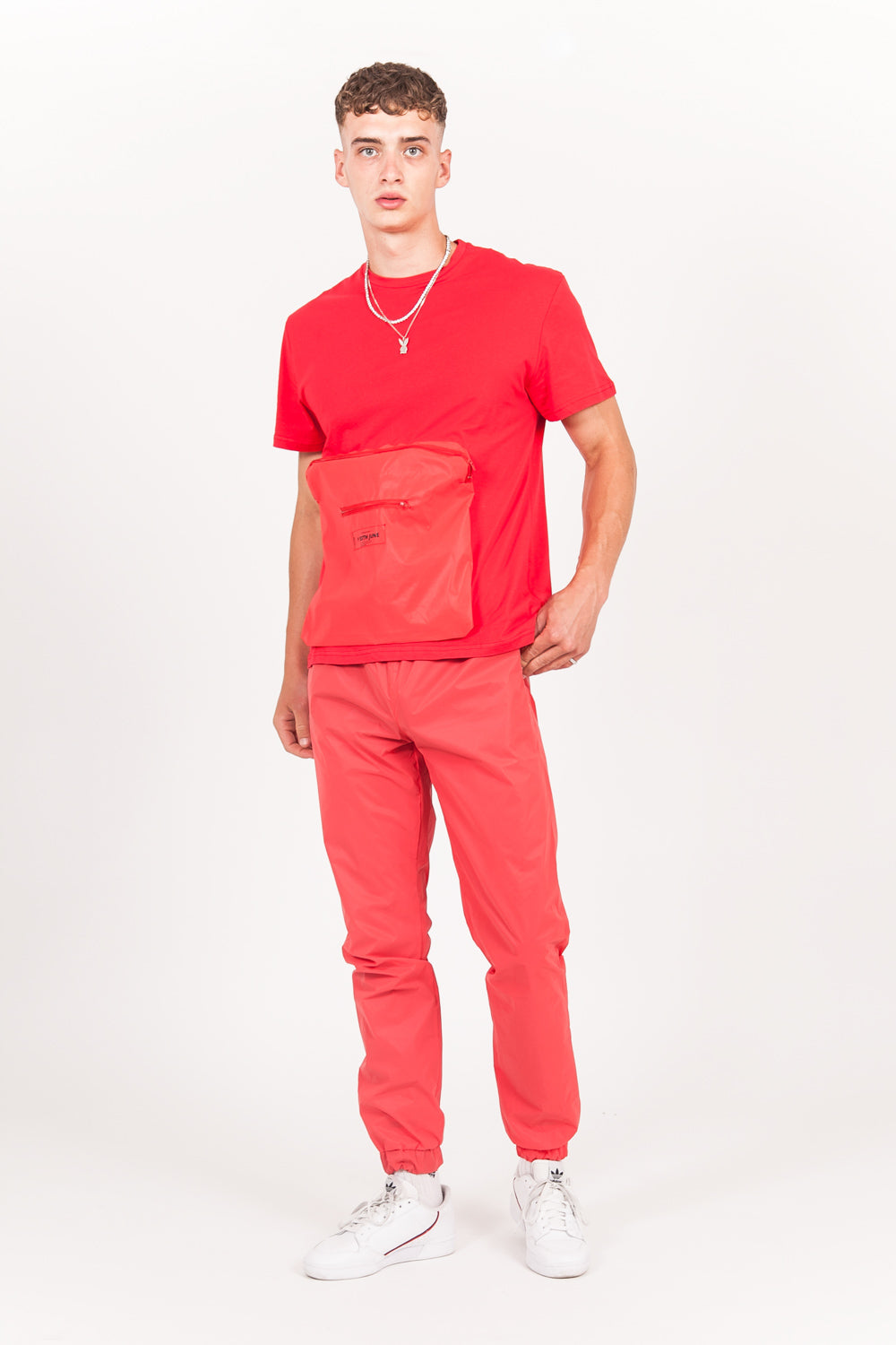 Sixth June - Jogging réfléchissant rouge