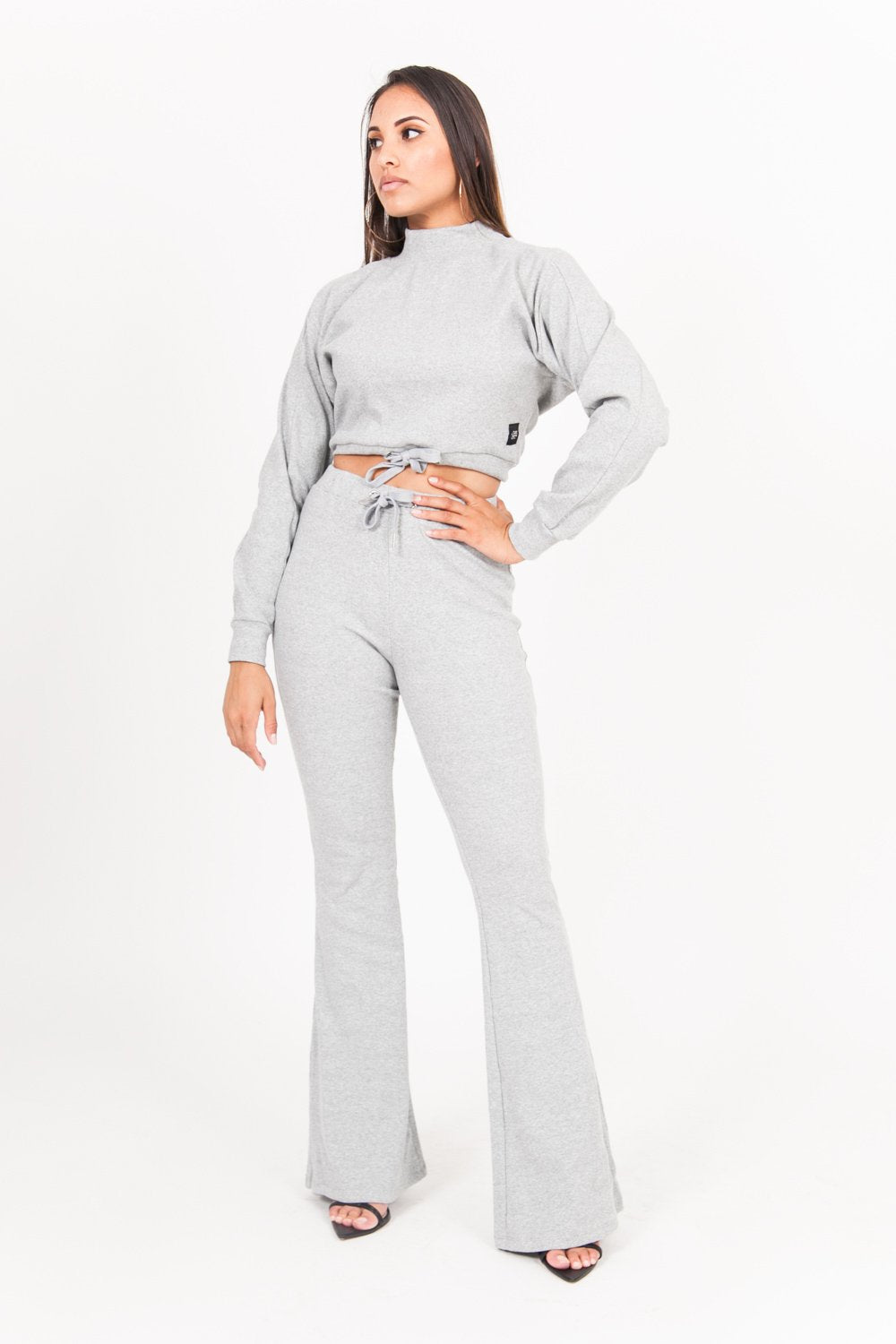 Sixth June - Pantalon flare gris