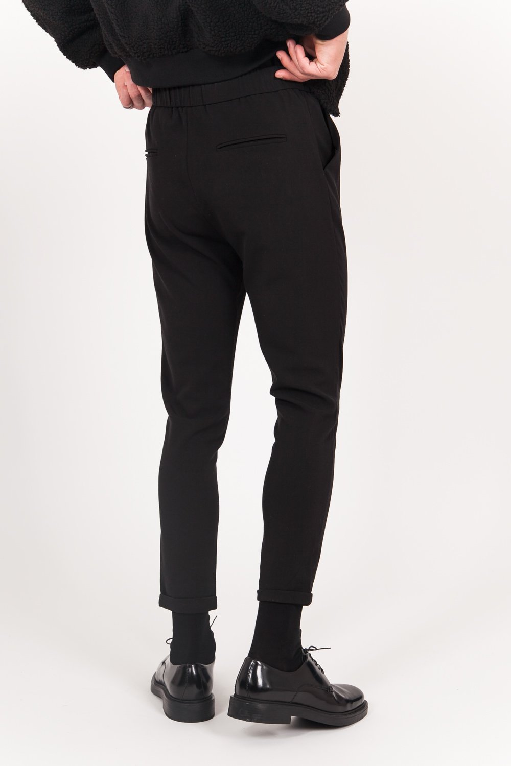 Sixth June - Pantalon toile ceinture 7/8 noir