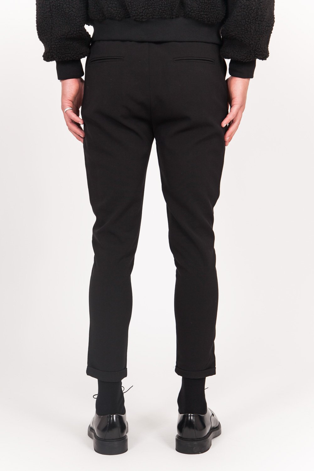 Sixth June - Pantalon toile ceinture 7/8 noir