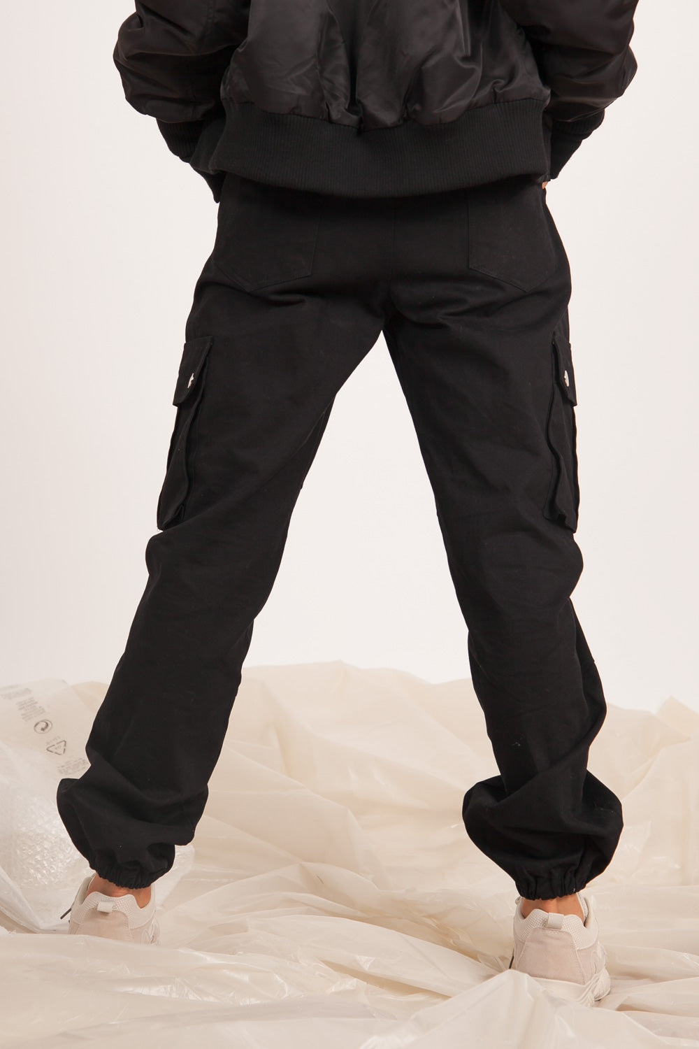 Sixth June - Pantalon cargo large noir